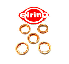 5x ELRING Sump Plug Washer For Nissan 350Z Coupe 2002 - 2009
