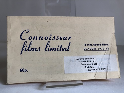 Connoisseur films limited 16 - films,