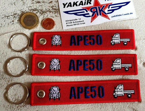 Ape piaggio keycain - ape,