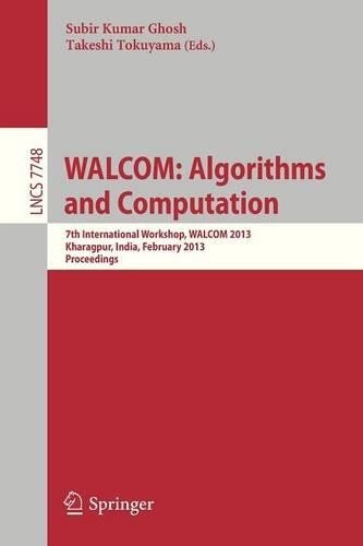 Walcom algorithms and - algorithms,
