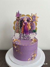 Personalised rapunzel 3D Cake