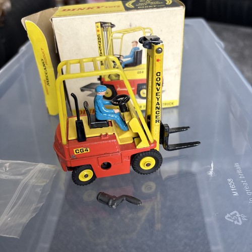 Dinky fork lift truck - dinky,