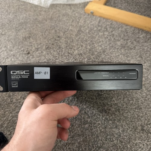 Qsc spa4 100 four channel - qsc, 400w