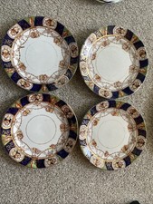 Burgess Bros Carlisle Ware 4 Tea Plates