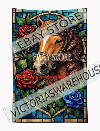 Horse tapestry vibrant decor