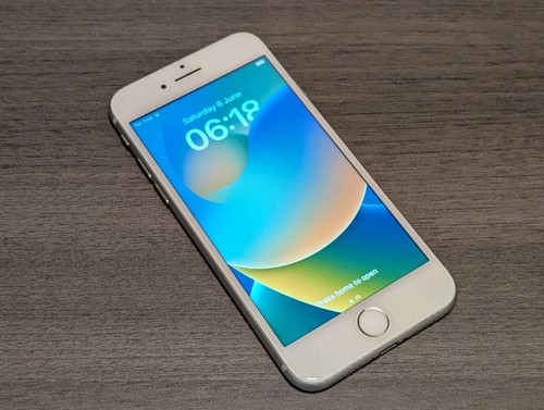 Apple iphone 64gb silver - -,