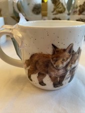 BN Wrendale Designs For Royal Worcester ‘Born To Be Wild’ Mug Fine Bone China