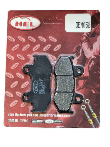 Hel front brake pads for - pads,