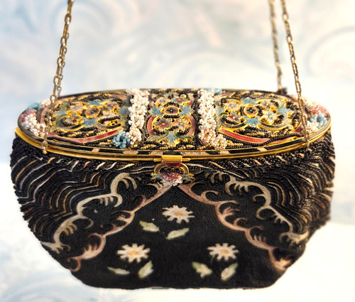 Antique purse 1940 s - #29,