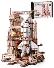 ROKR Space Shuttle 3D Wooden
