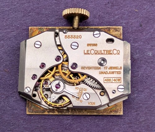 Lecoultre 17jewel cal 438 4 - lecoultre, cal.