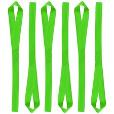 6Pcs Soft Loop Tie Down Straps