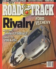 Road & Track February 2007 – Sports Car of the Future / Lotus Exige S / Land Rov