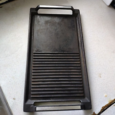 Griddle Plate Seasoned BBQ Hot Plate Meat Cooker Hamburger Fish Beef Chicken Gri