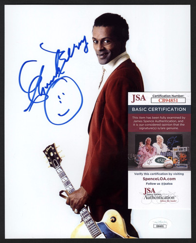 Chuck berry signed autograph - signed,