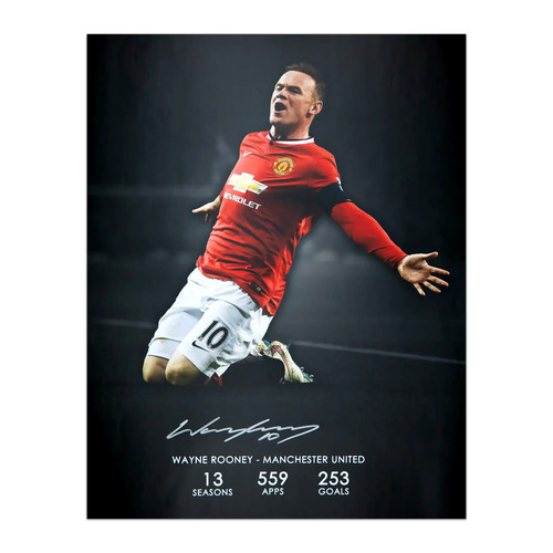 Wayne rooney signed - rooney, manchester