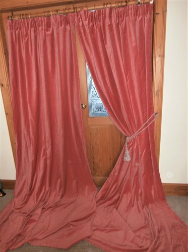 Deep pink cotton velvet - pink,