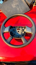 JAGUAR X-TYPE 2005 LEATHER STEERING WHEEL 4X43-3F563