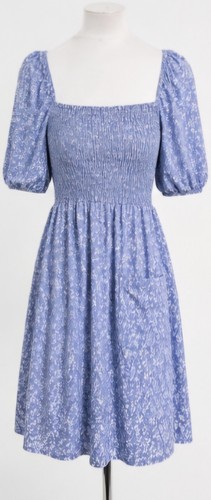 Primark blue white floral - blue,