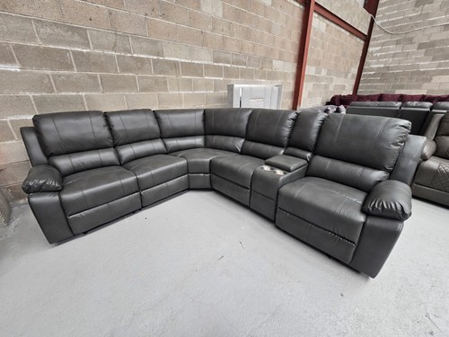 Vancouver grey leather - |,