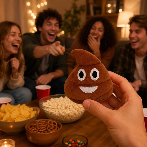Funny talking poop - plush, toy