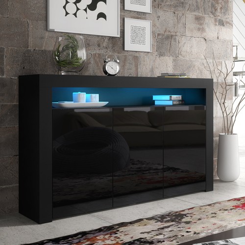Sideboard cabinet 155cm matt - sideboard,