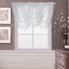 Voile Scarf Valance & (57'' X 37'', Option1