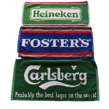 Beer bar towels mats - beer,