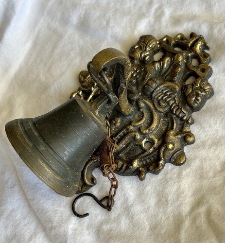 Antique bronze brass wall - brass, door