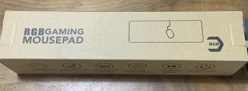 Rgb gaming mouse - mouse, mat