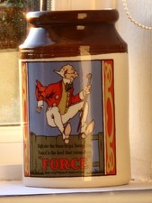  Large  Kitchen Utensil Holder Vintage Jar / Vase 23 cms h X  14 cms w