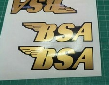 BSA Tank Decal Logo Stickers