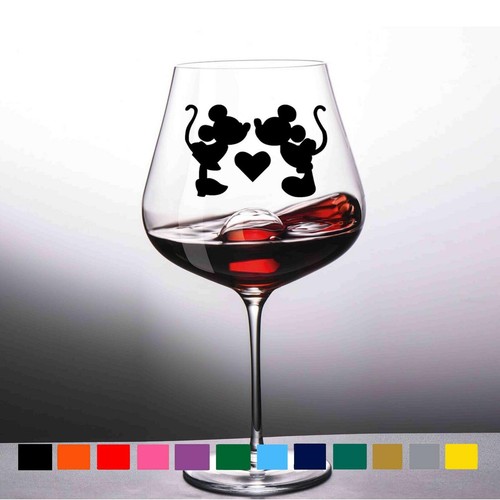 Disney minnie mickey kiss - 6x,