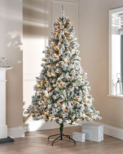 6ft 7ft christmas pre - pre-lit, tree