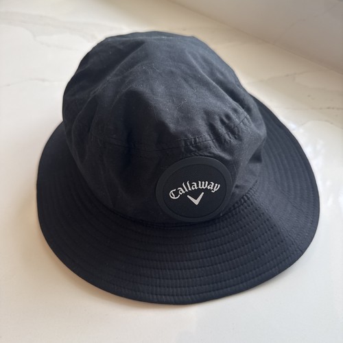 Callaway black golf bucket - callaway, hat