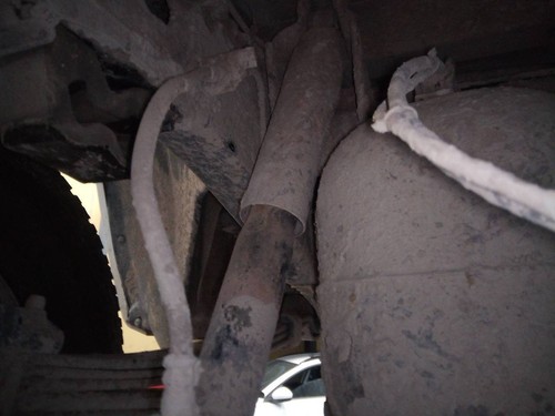 Rear left shock absorber - left,