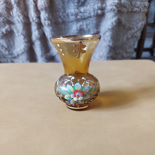 Vintage bohemian amber - bohemian,