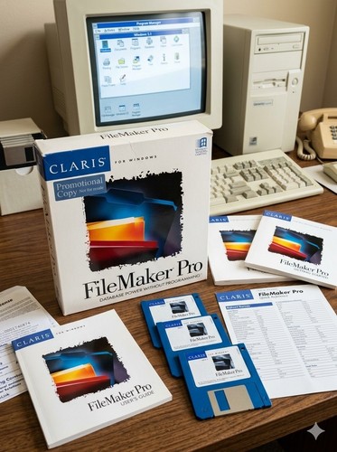 Vintage 1992 claris filemaker - 1992,