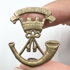 Genuine Victorian Somerset Light Infantry Collar Badge