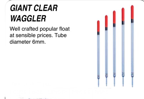 Premier giant clear waggler - premier,
