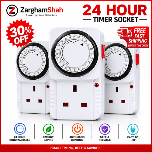 Plug timer hour mains - hour,