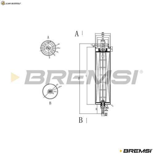 Fuel filter fe0051 - fuel, for