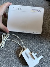 BT Openreach ECI B-FOCuS Fibre VDSL FTTC Broadband Modem Tested & Working