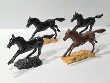 Vintage Timpo Cowboy Native Cavalry Mexican Arab Knights Viking & Roman Horses