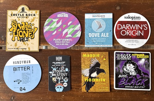 Various cask ale - pump, clip