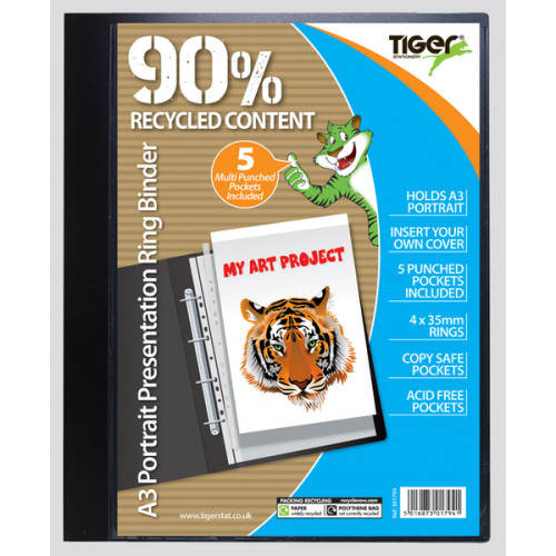 Portrait ring binder - a3,