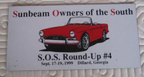 Sunbeam tiger fridge - tiger, magnet