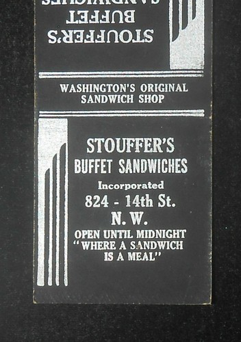 1930s stouffer buffet - 1930s, stouffer's