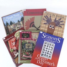 Lot 6 Quilt Pattern Books
