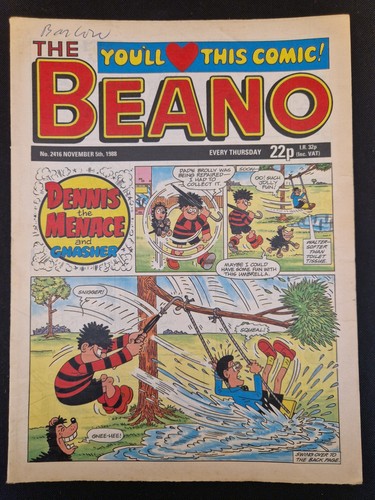 The beano 2416 november - no.2416,
